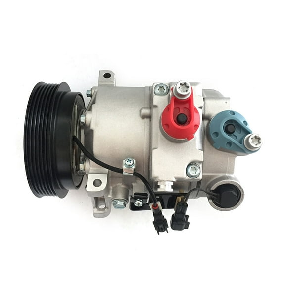 Air Compressor w/ A/C Clutch for 2008-2012 Land Rover LR2 ; 2011-2016 Volvo S60 Direct Replacement