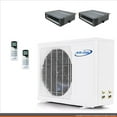 thumbnail image 1 of Air-Con Mini Split Air Conditioner Heat Pump Ductless 2 Zone 9000 18000 BTU, 1 of 6