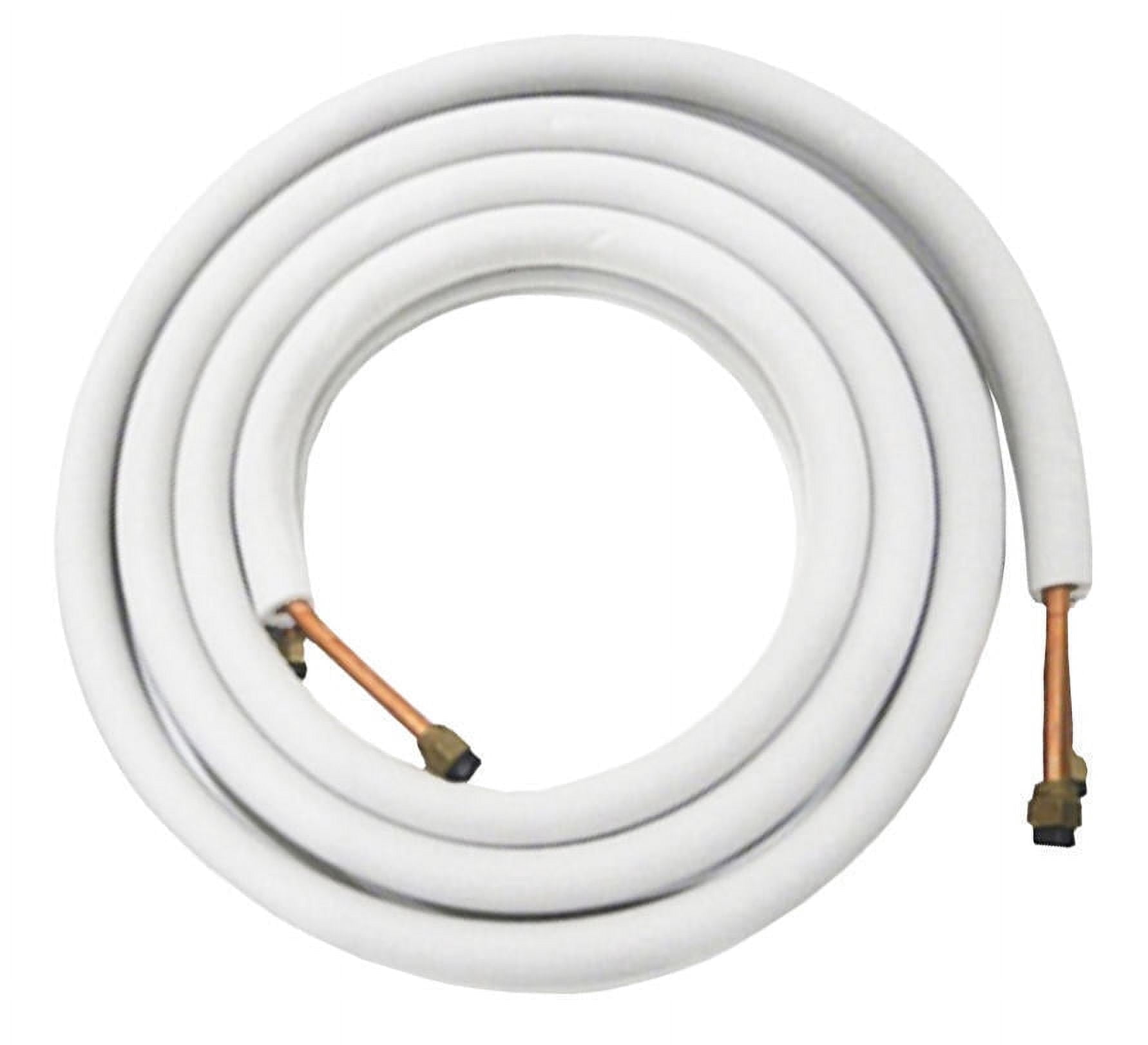 Air-Con Mini Split Line Set 25 foot fitting 24/30/36000 BTU 3/8