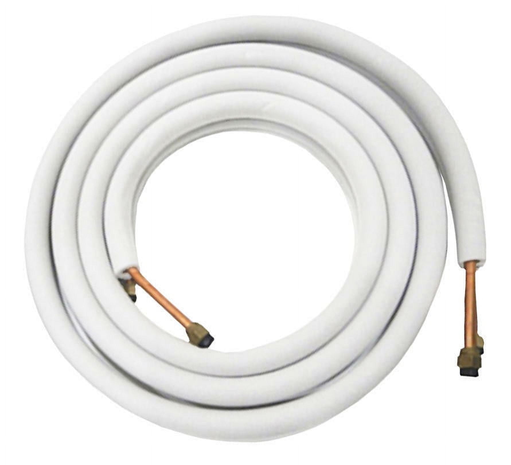 Air-Con Mini Split Line Set 25 foot fitting 9000/12000 BTU 1/4" x 3/8"