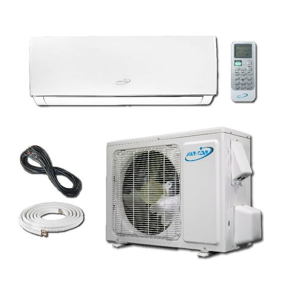 Air-Con Serene Series 18,000 BTU 17.6 SEER Single Zone Ductless Mini-Split Heat Pump System