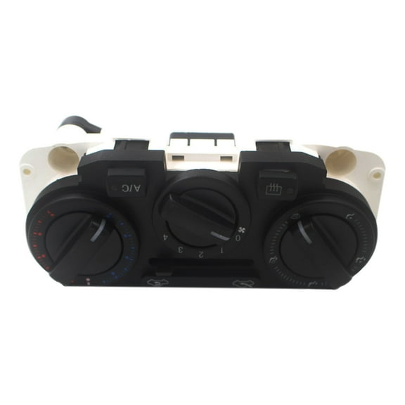 Air Condition Climate Control Module For Nissan Tiida 2004 2005 2006 2007 2008 2009 2010 2011, Heater Control Switch Control Panel Replacement OEM 27510-ED50A-black