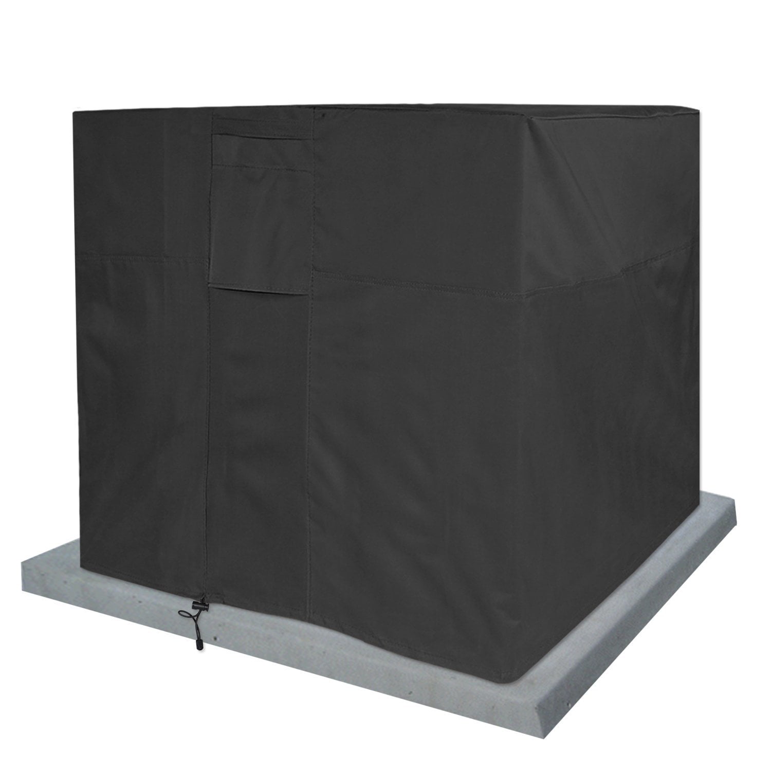 Black Climate Resistant Rectangle Furniture Cover