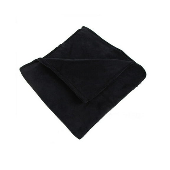 Air- Conditioned Blanket Wool Blankets Green Office Decor Black Fluffy Flannel Bedding