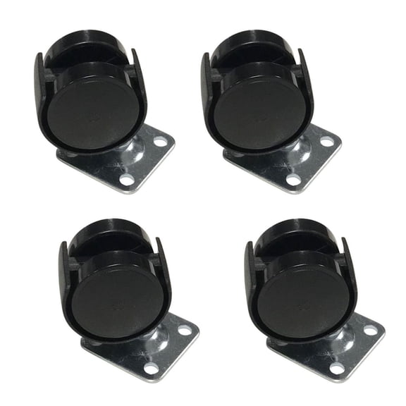 Air Conditioner AC Caster Wheel - 4 Pack Compatible With Toshiba Model Numbers RACPD1012CRRU, RAC-PD1012CRRU