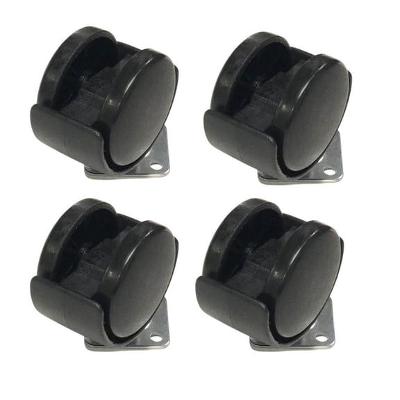 Air Conditioner AC Caster XL Wheel - 4 Pack Compatible With Haier Model Numbers CPRB07XC7, CPF12XHLEB, CPR07XC9LW