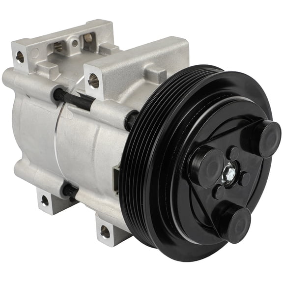 Air Conditioner AC Compressor Compatible with 1998-2000 for Ford F-100 Ranger 2.5L 1990-1997 for Ford Ranger 2.3L 1998-2001 for Ford Ranger 2.5L AC Compressor Replace OE CO 101280C YCC-192 ZZM261450
