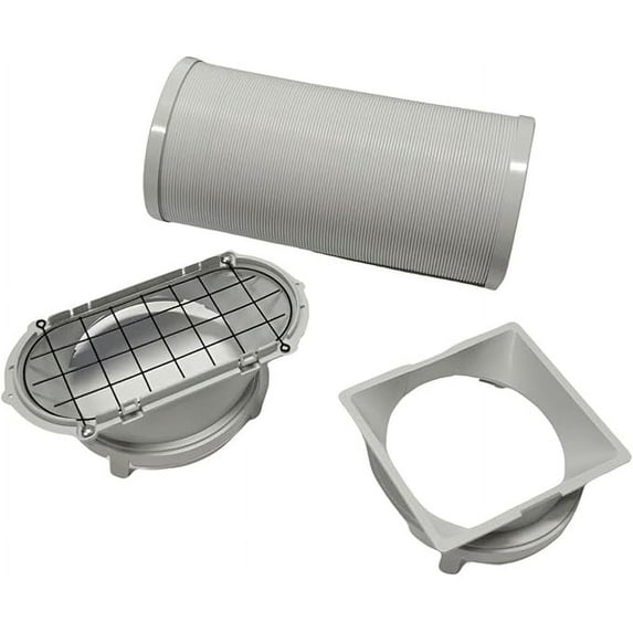 Air Conditioner AC Exhaust Assembly Compatible With Hisense Model Numbers AP0525CR1W, HAP0825TWD, HAP0824TWD