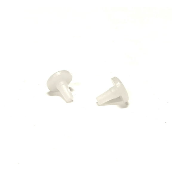 Air Conditioner AC Slider Nylon Pin - 2 Pack Compatible With Delonghi Model Numbers PACEX140EWBK1A, PACEX140HPEWWH3A