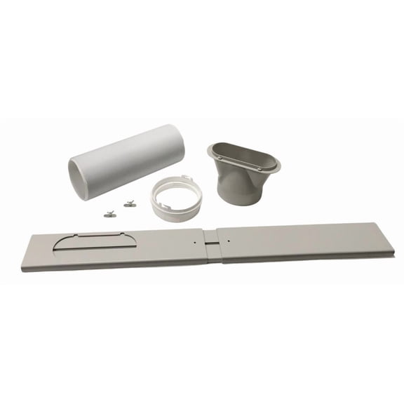 Air Conditioner AC Window Kit Compatible With Delonghi Model Numbers PACWE130, PACEL375HGRKC3ALWH, PACEL376HGRFK6ALWH