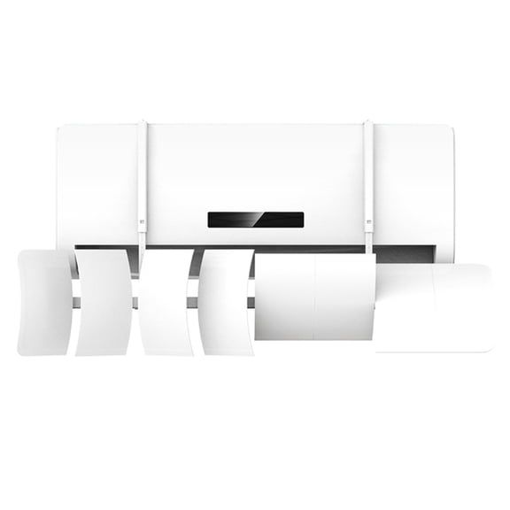 Air Conditioner Breeze Blocker Breathable Air Conditioning Wind Shield Baffle for Bedrooms Living Rooms and Offices