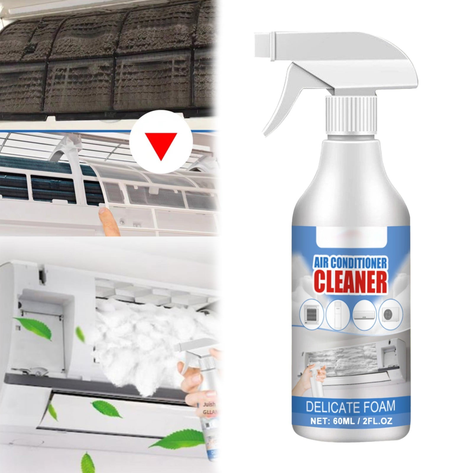 Air Conditioner Cleaner 2024 New Air Conditioner Coil Cleaner Multi Purpose Household Air