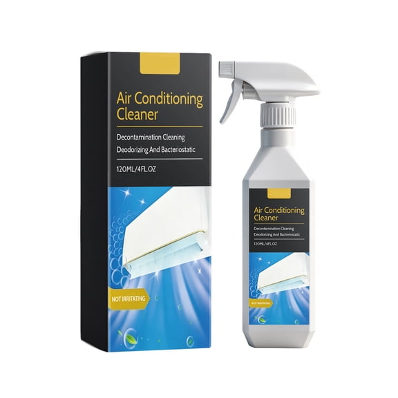 Air Conditioner Cleaner, AC Coil Cleaner, No Rinse Coil Cleaner for Air Conditioners, Mini Splits, Heat Pumps & Window Units, 4oz
