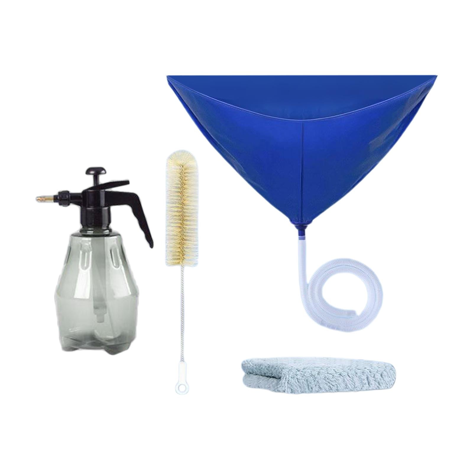 Air Conditioner Cleaning Cover Air Conditioner Cleaning Bag with Brush and Drainage Hose below