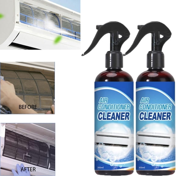 Air Conditioner Cleaning Kit,AC Coil Cleaner,No Rinse Coil Cleaner for Air Conditioners, Mini Splits, Heat Pumps & Window Units (1PCS)