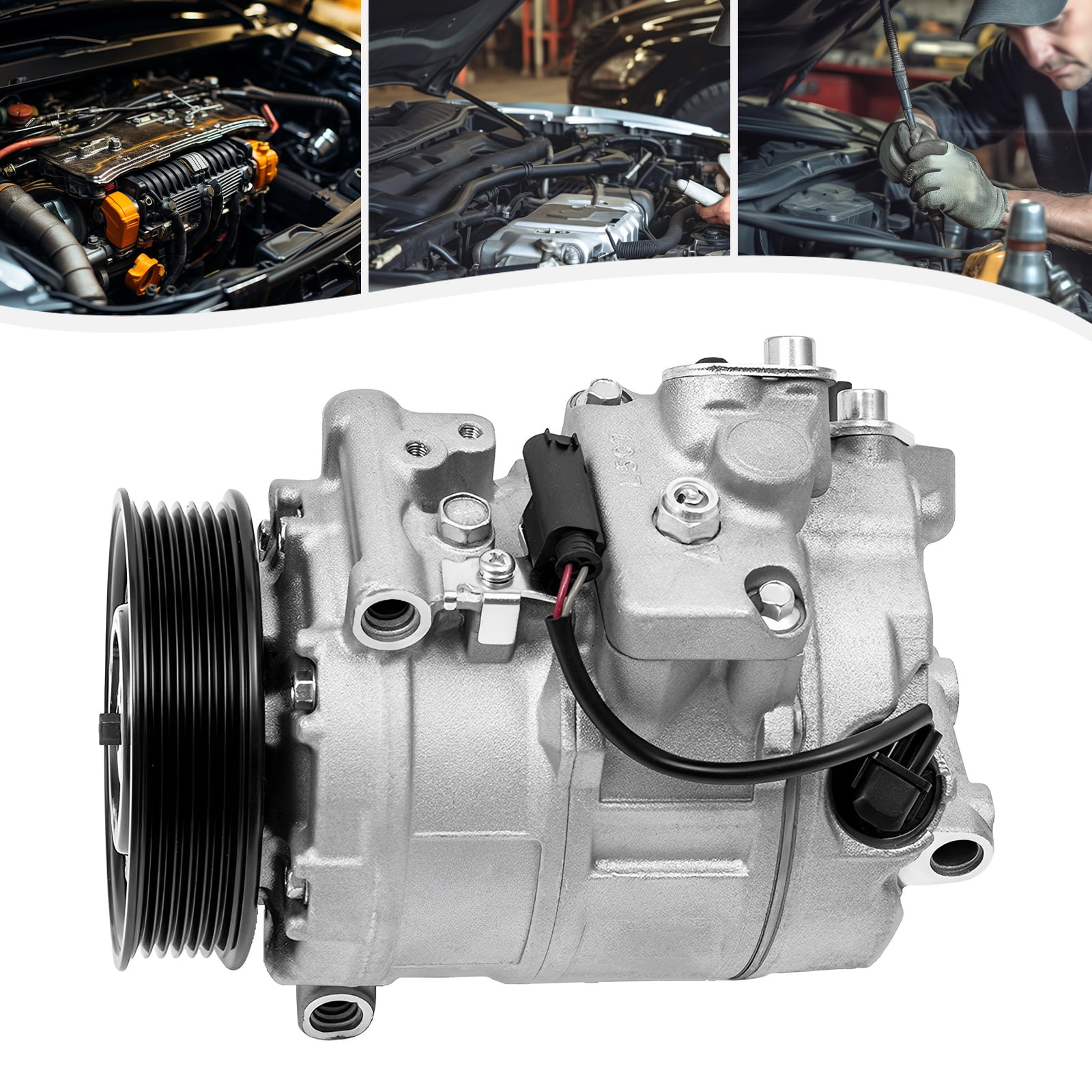 Air Conditioner Compressor W/ Clutch For BMW 325i 328i 330i 528i 525i 530i M3 2006 2007 2008 2009-2013
