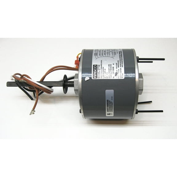 Air Conditioner Condenser Fan Motor Shaft Up 1/3 HP 230 Volts 1075 RPM Ball Bearing Single Speed for Fasco D7748