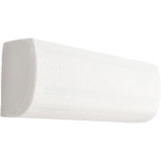 Air Conditioner Cover 75-96cm Elastic Cloth Dustproof for Wall-Mounted Units Split Indoor AC Covers, beige