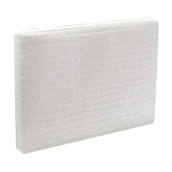 Air Conditioner Cover, Double Sided Dust Proof Windproof Protector for Indoor Window Units, Heavy Duty Fabric for Coolers, 17X13X4In (1Pcs, White4)