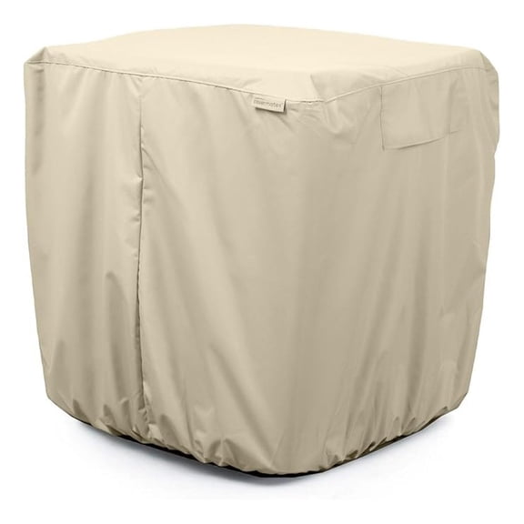 Air Conditioner Cover - Durable Weather-Resistant Protection for Outdoor Units, 300D Polyester, 34W x 34D x 30H,
