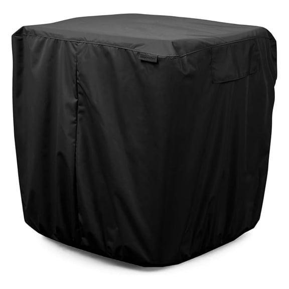 Air Conditioner Cover - Durable Weather-Resistant Protection for Outdoor Units, Ultima 600D Polyester, 30W x 30D x 32H, Ripstop Black