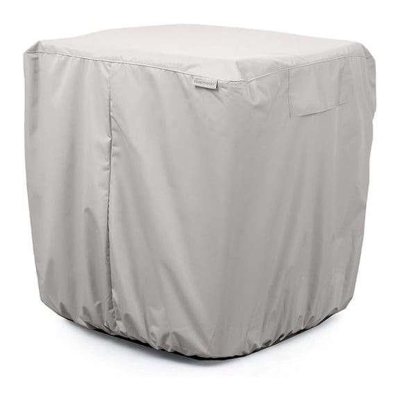 Air Conditioner Cover - Durable Weather-Resistant Protection for Outdoor Units, Ultima 600D Polyester, 30W x 30D x 32H, Ripstop Grey
