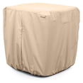 thumbnail image 1 of Air Conditioner Cover - Durable Weather-Resistant Protection for Outdoor Units, Ultima 600D Polyester, 30W x 30D x 32H, Ripstop Tan, 1 of 7