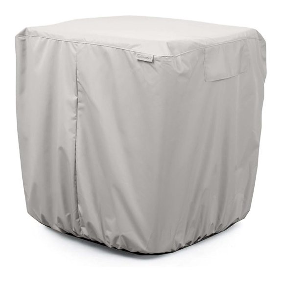 Air Conditioner Cover - Durable Weather-Resistant Protection for Outdoor Units, Ultima 600D Polyester, 32W x 32D x 36H, Ripstop Grey