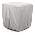thumbnail image 1 of Air Conditioner Cover - Durable Weather-Resistant Protection for Outdoor Units, Ultima 600D Polyester, 34W x 34D x 30H, Ripstop Grey, 1 of 7