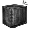 thumbnail image 1 of Air Conditioner Cover for Outside, Full Mesh All Seasons Central AC Unit Protector, Against Leaves, Debris, Cottonwood, Includes 2 Zip Ties, 31.5"x31.5"x35.4", 1 of 6