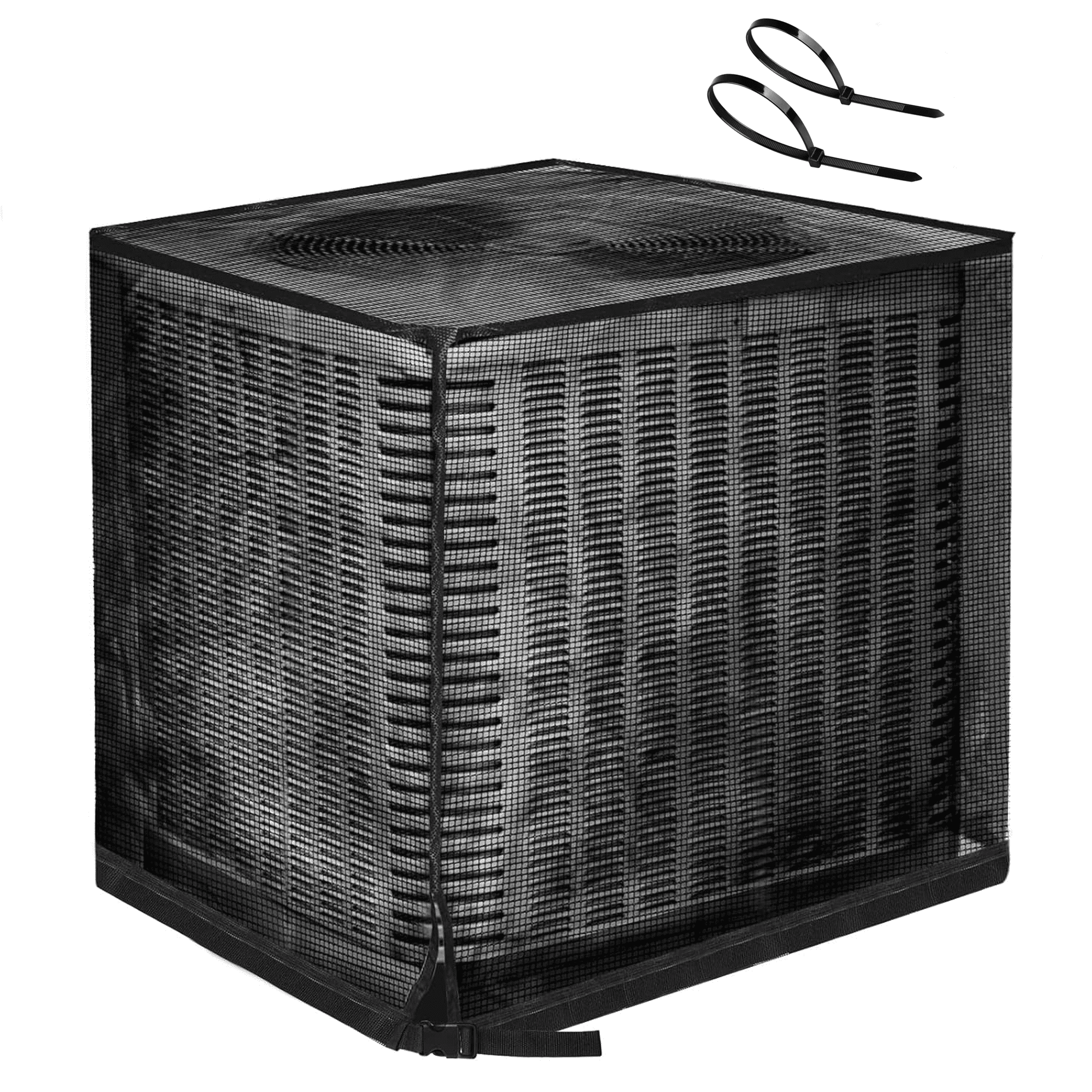 Air Conditioner Cover for Outside, Full Mesh All Seasons Central AC