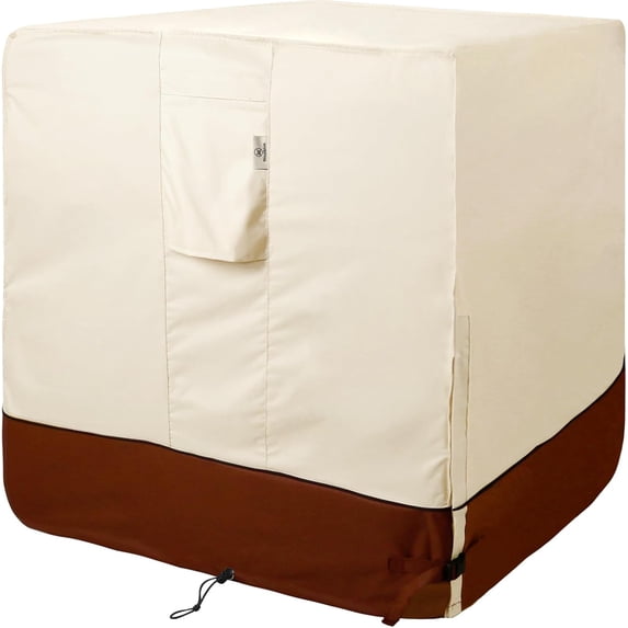 Cover 2 Air Conditioner Cover for Outside Units-Durable 600D AC Cover for ...