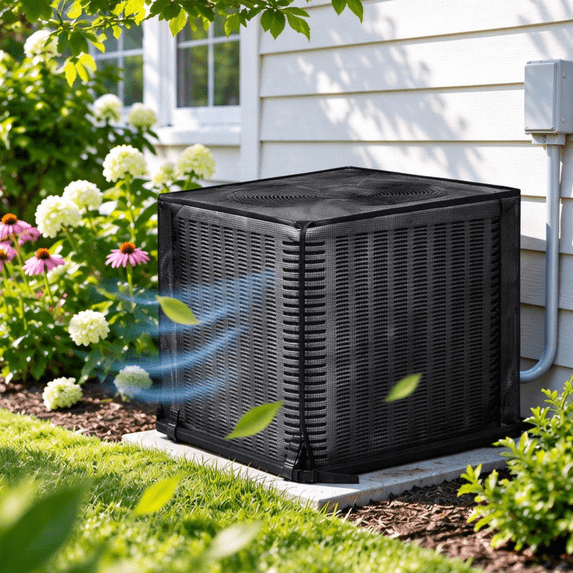 Air Conditioner Cover for Outside, All Weather Guard Against Rain, Dust ...