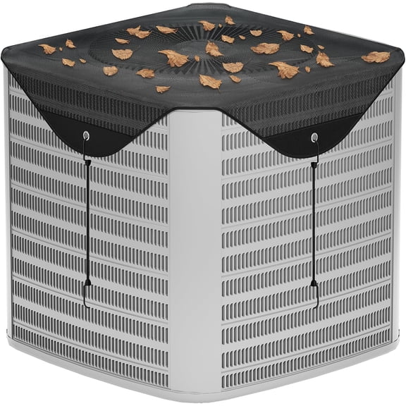 Air Conditioner Covers for Outside Units, Mesh AC Cover Outdoor, Breathable Heavy Duty Top Protection, All Seasons, Storage Bag - 36 x 36 Inches