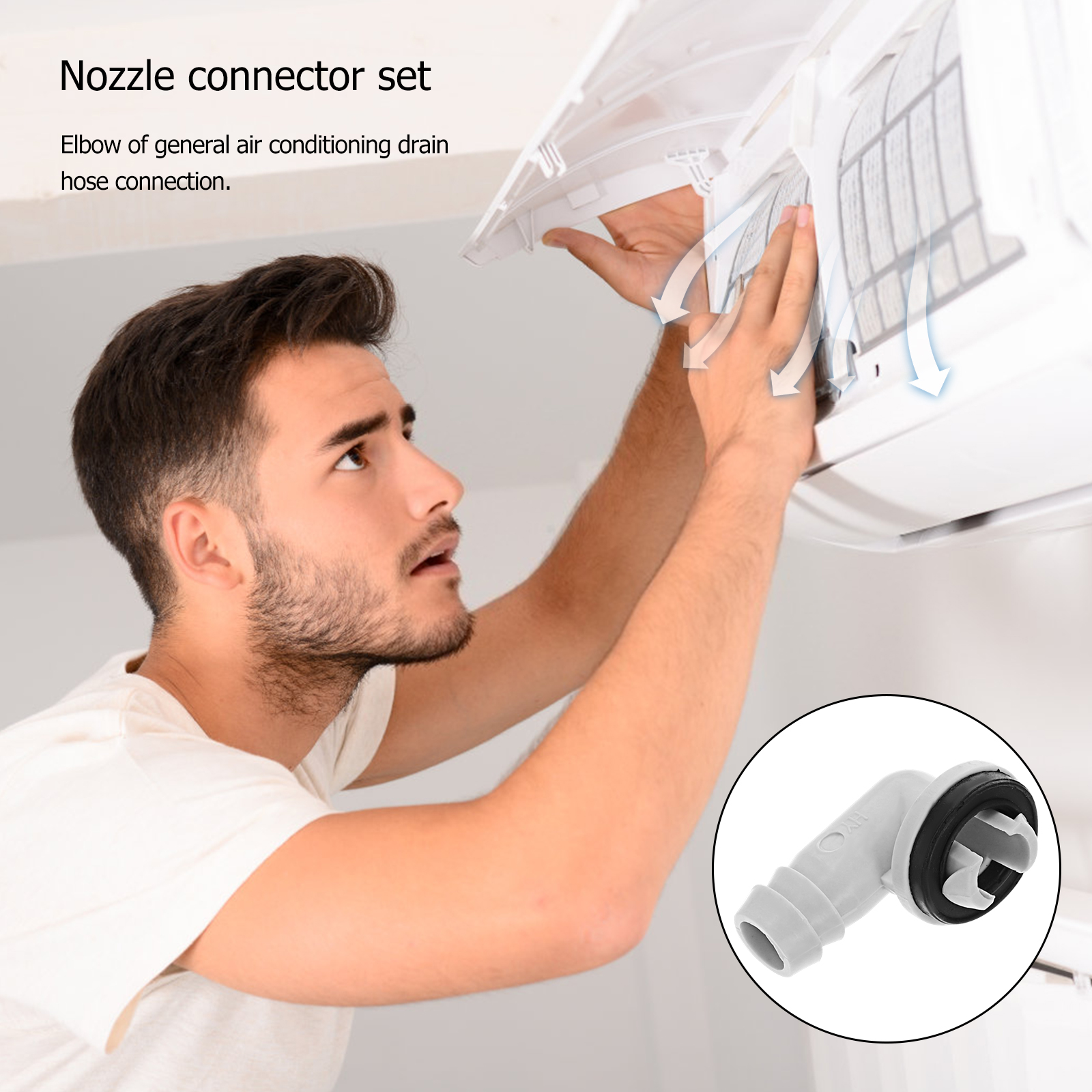 Air Conditioner Drain Adapter 5PCS Air Conditioner Drain Adapter 15mm