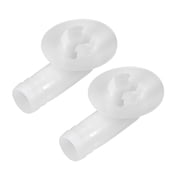 Air Conditioner Drain Hose Connector Elbow Fitting for Mini-Split Units and Window AC Unit 18mm 2 Pcs