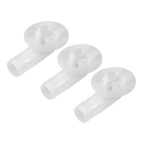 Air Conditioner Drain Hose Connector Elbow Fitting for Mini-Split Units and Window AC Unit 18mm 3 Pcs