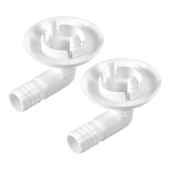 Air Conditioner Drain Hose Connector Elbow Fitting for Mini-Split Units and Window AC Unit 30mm 2 Pcs