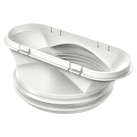 Air Conditioner Exhaust Hose Adapter, 5.1"/5.7" Window Sealing Plate Connector, Fits Oval Vent Window, Portable AC Window Vent Kit for AC Exhaust Hose 5.1"/5.7", Easy Installation,5.7"