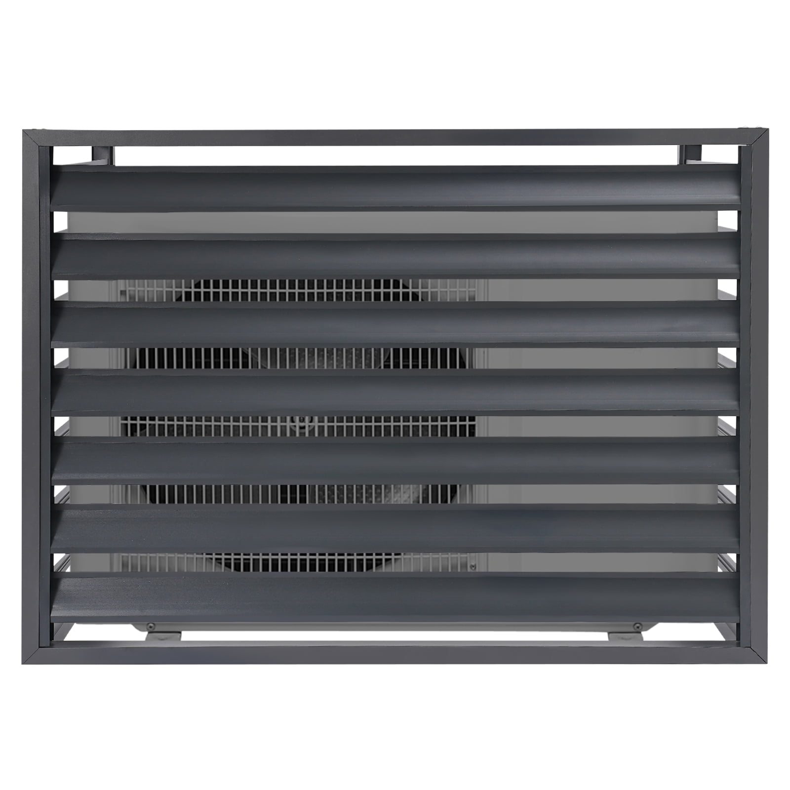 Air Conditioner Fence Aluminum Alloy Air Conditioner Protective Cover ...