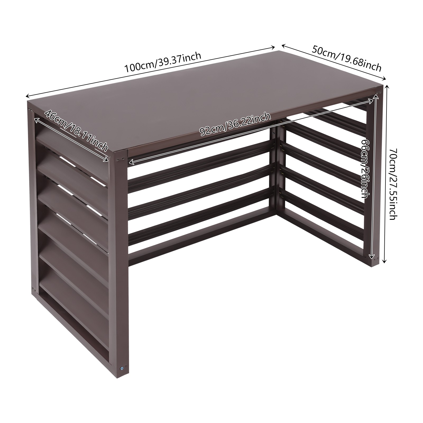 Air Conditioner Fence, Privacy Fence Panels for Outside Unit, Ac Fence ...