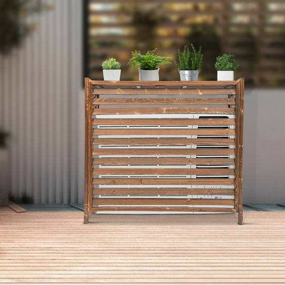 Air Conditioner Fence Screen Ac Covers Outside Hide Air Conditioner Us