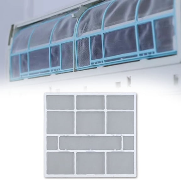 Air Conditioner Filter Screen,Indoor Unit Dust Protection Cover,Easy Installation for Wall Mounted AC Units