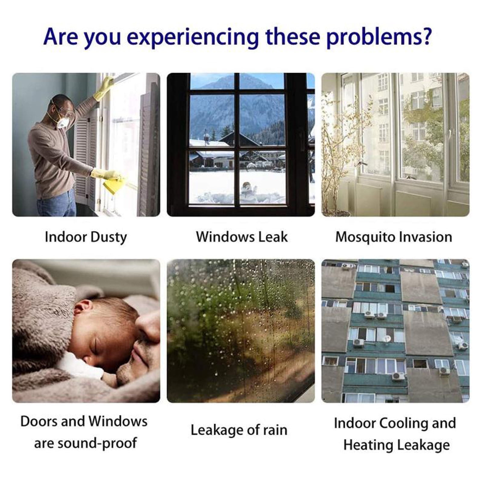 Air Conditioner Foam Insulation Door Wind Side Soundproofing Foam for