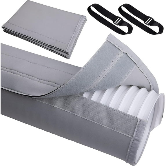 Air Conditioner Hose Cover Wrap - AC Hose Duct Vent Cover Sleeve Insulated Cover for Portable AC for 5" & 5.9" Diameter Exhaust Hoses Tube