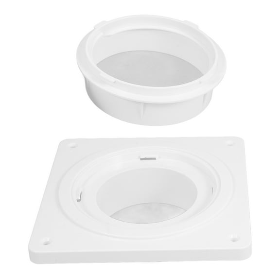 GETAJGHSD Dryer Vent Wall Plate Pc 7.07X7.07X1.97in 1 Set