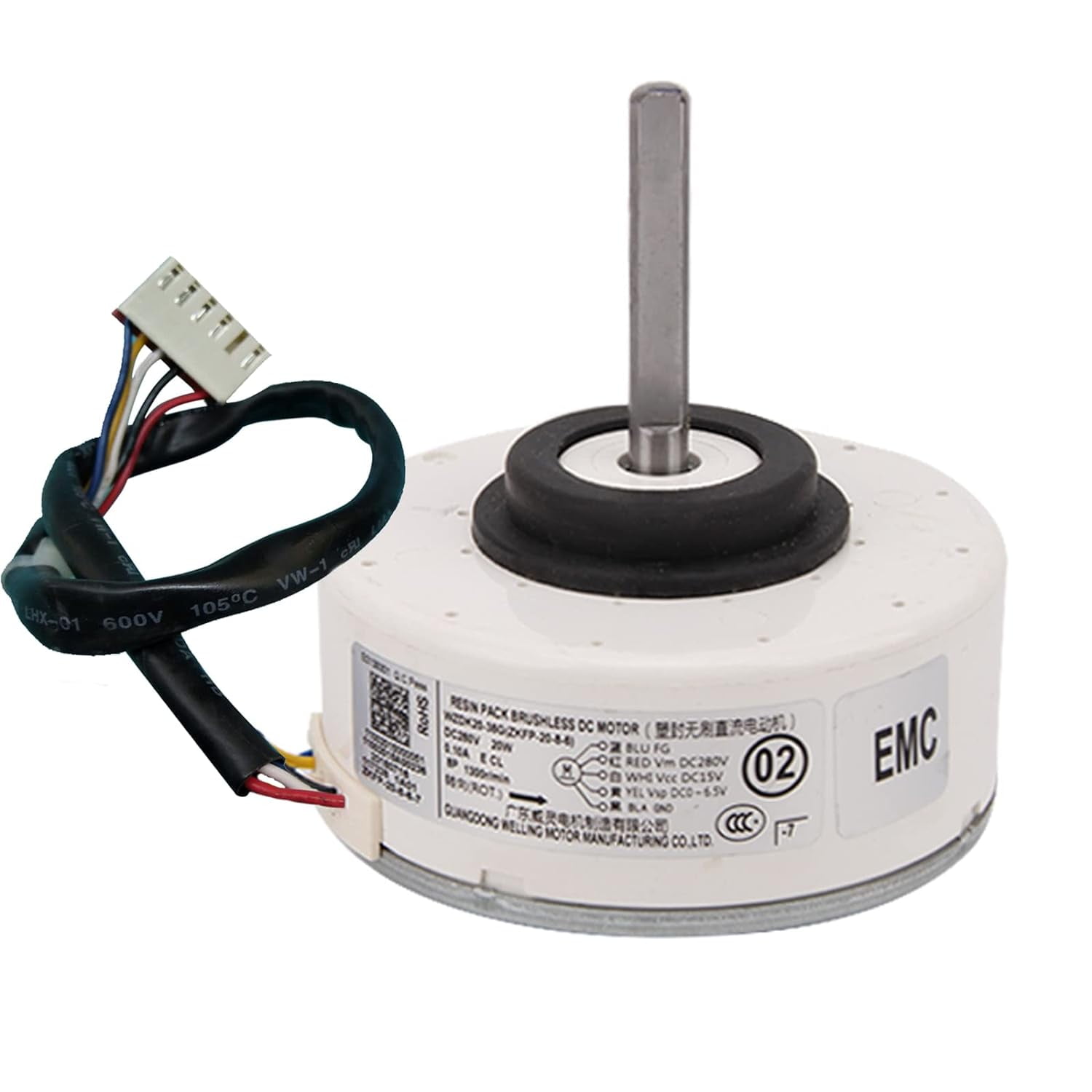 Air Conditioner Indoor Motor WZDK20-38G (ZKFP-20-8-6) 20W DC