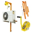 thumbnail image 1 of Air Conditioner Lifting Crane, 1500 LBS Air Conditioner Installation Tools, Lifting Height Air Conditioner Lifting Tool with Manual Winch, Outdoor AC Installation Lift for Warehouse Industrial, 1 of 8