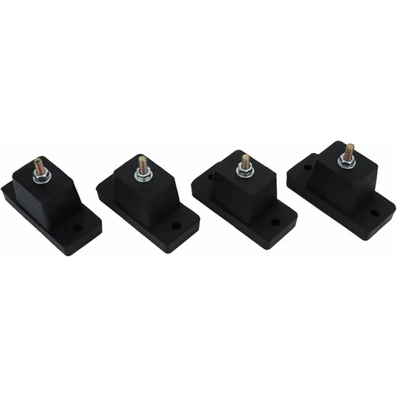 Air Conditioner Mounting Pads, 4-Pack Rubber Shock Absorbing Feet, For Mini Split Outdoor Unit