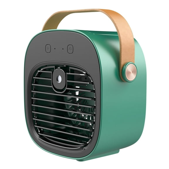 Air Conditioner Portable- USB Rechargeable Personal Air Cooler, Mini Air Conditioner with 3 Speeds, Quiet Desk Cooling Fan for Home, Bedroom, Travel, Office, Camping,Outdoor, Indoor